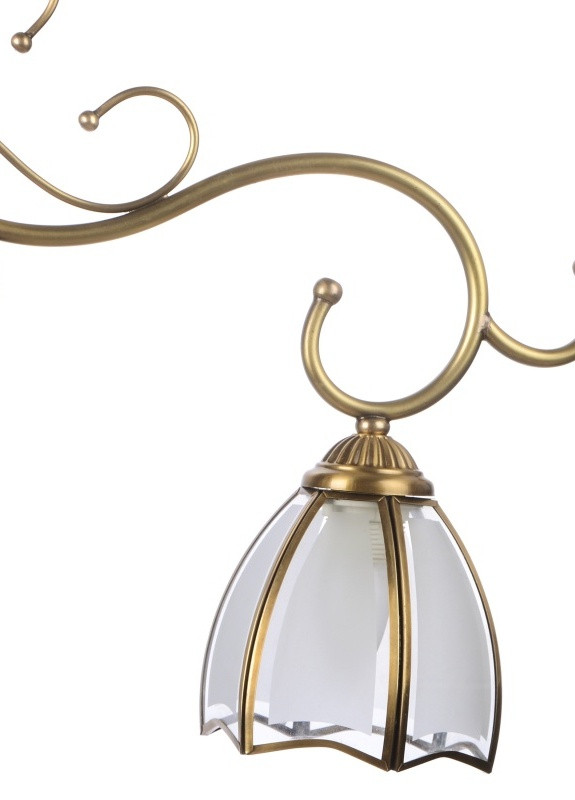 Люстра подвесная кантри в зал BL-703S/3 E27 Brille (253885897)