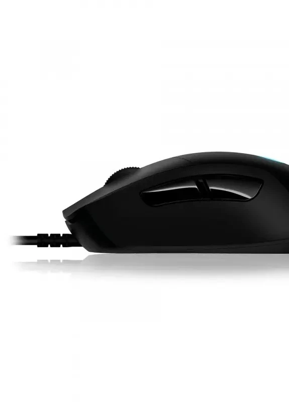 Проводная оптическая эргономичная мышь G407 черная (ЦУ-00030726) Logitech (254761186)