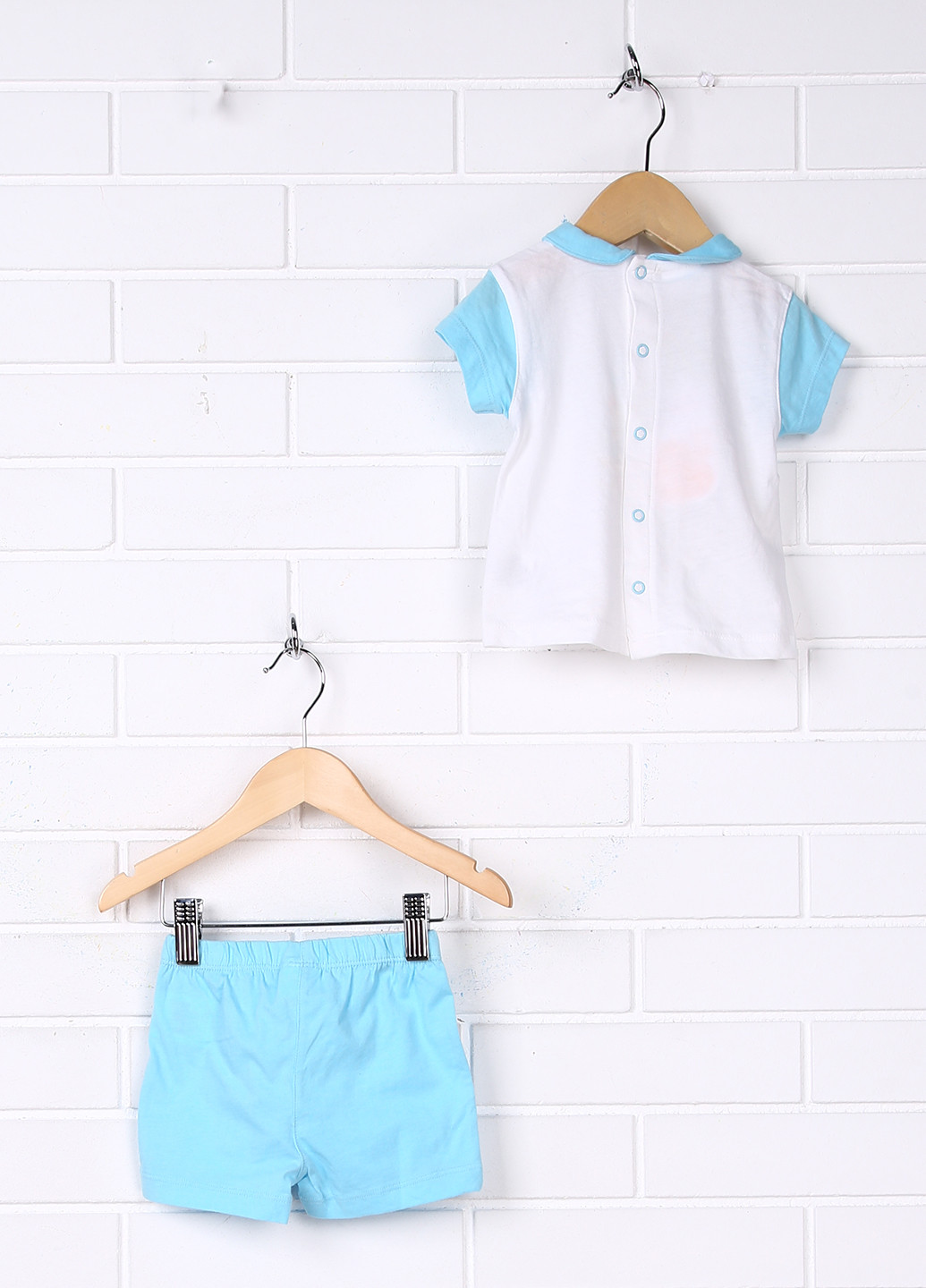 Комбінований демісезонний комплект (футболка, шорти) Prenatal