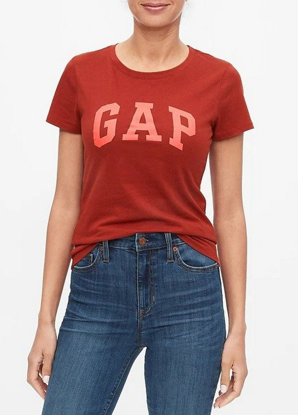 Червона літня футболка Gap