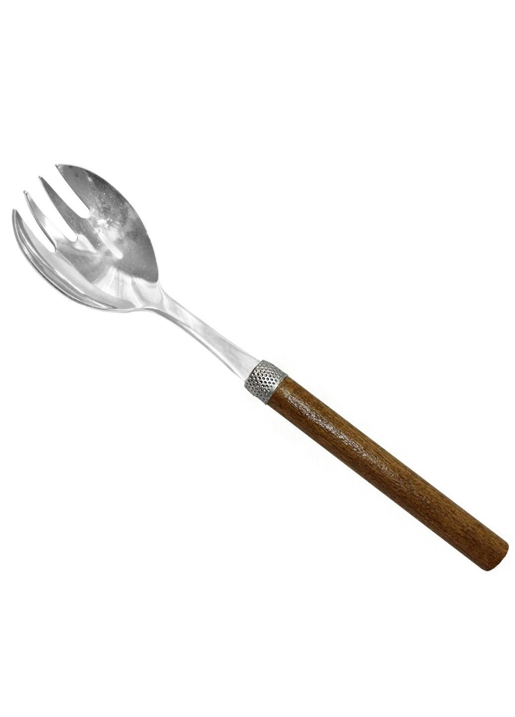 Вилка для салата Wood Walnut MZ-468317-1 24 см Mazhura (253622864)