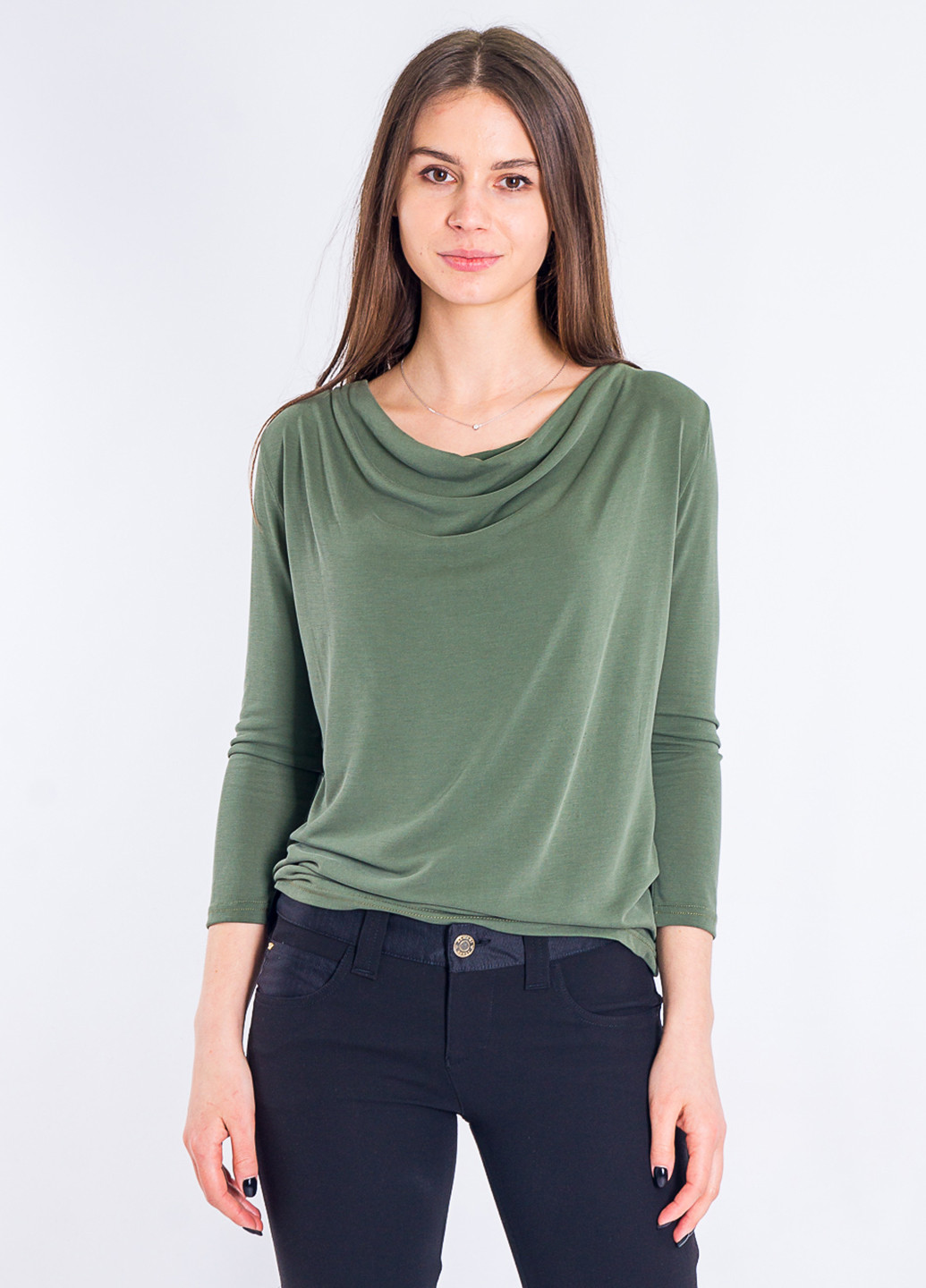 Зелена демісезонна блуза Sarah Chole