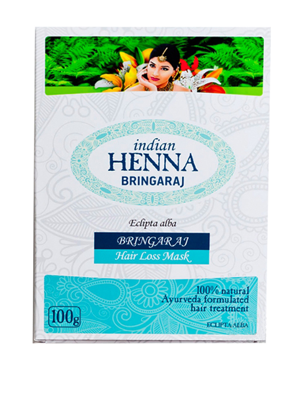 Маска для відновлення волосся, 100 г Indian Henna (117634744)
