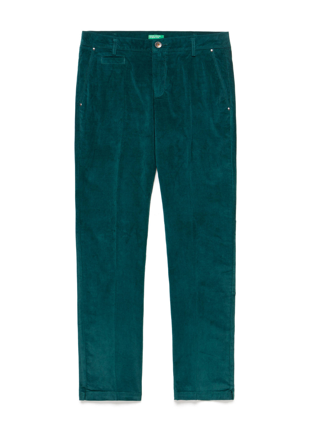 Морской волны кэжуал демисезонные прямые брюки United Colors of Benetton