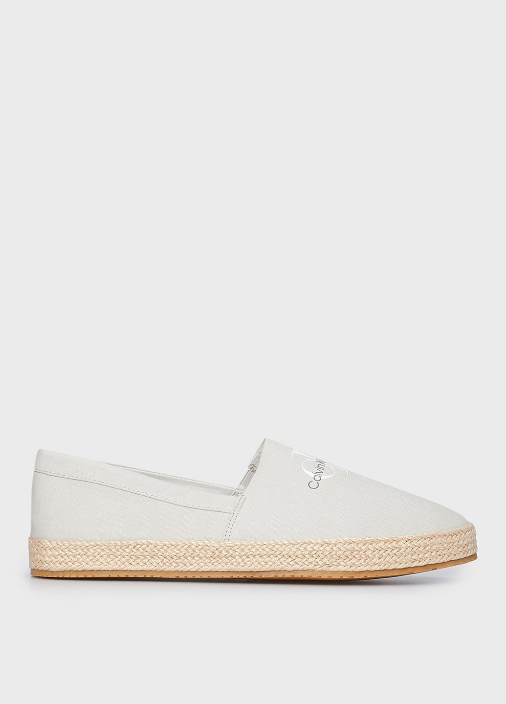 світло-сірі еспадрилі Calvin Klein Jeans логотип (328200013)