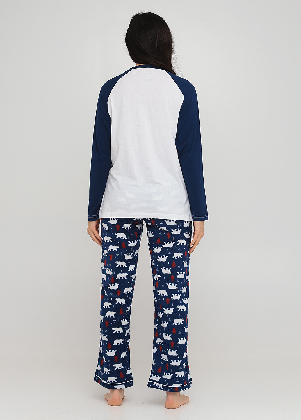 Синя всесезон піжама (реглан, штани) реглан + брюки Sleepyheads