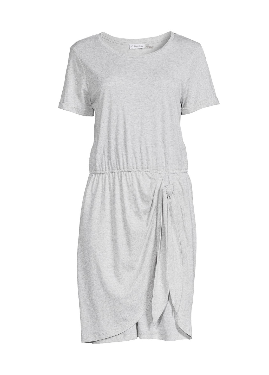 Сіра кежуал сукня сукня-футболка Calvin Klein меланжева