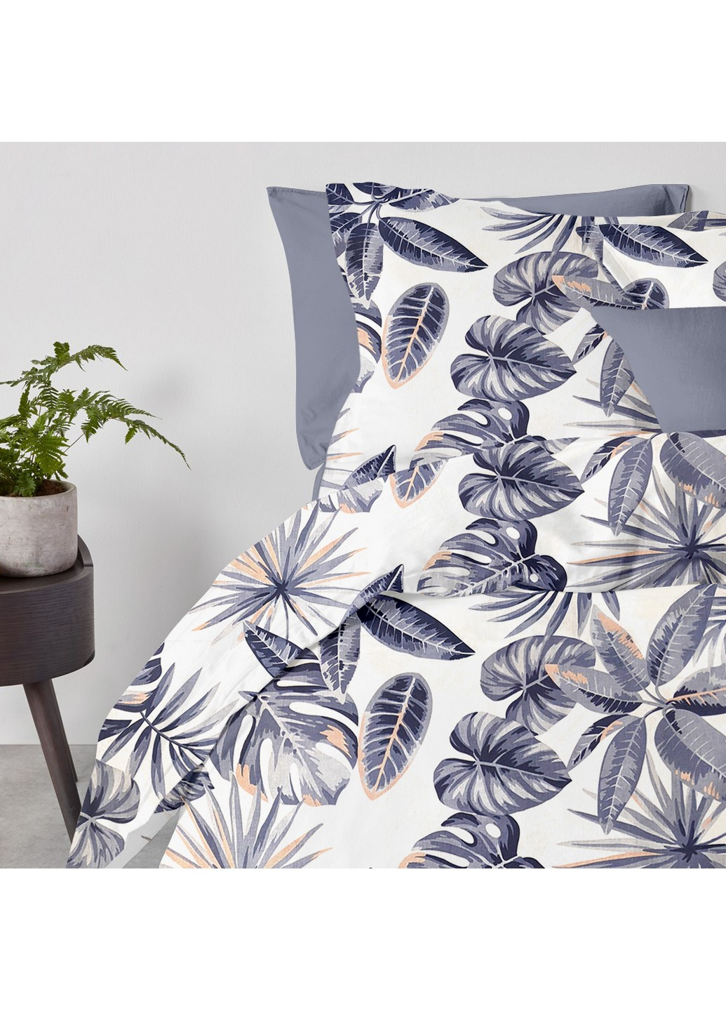 Наволочки набір PALM LEAVES GREY (2 шт. 50х70) Cosas setpillow_palmleavesgrey_50х70 (250270434)