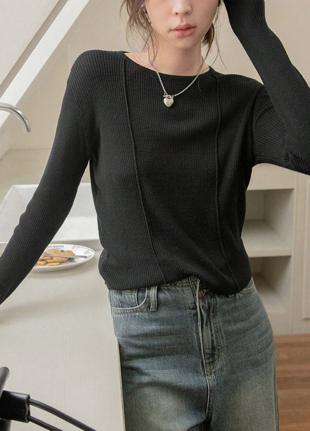 Чорний демісезонний джемпер джемпер SHEIN