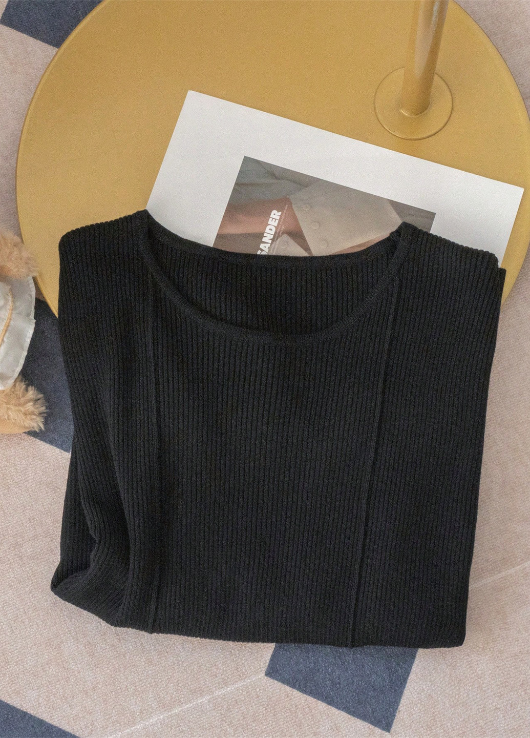 Чорний демісезонний джемпер джемпер SHEIN