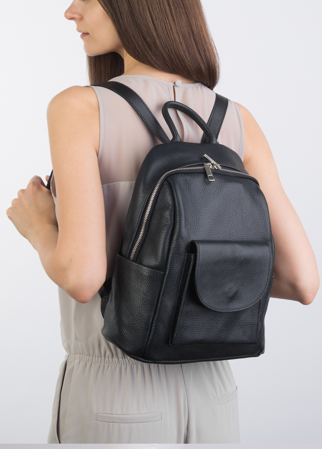 Рюкзак женский кожаный Backpack Regina Notte (253074612)