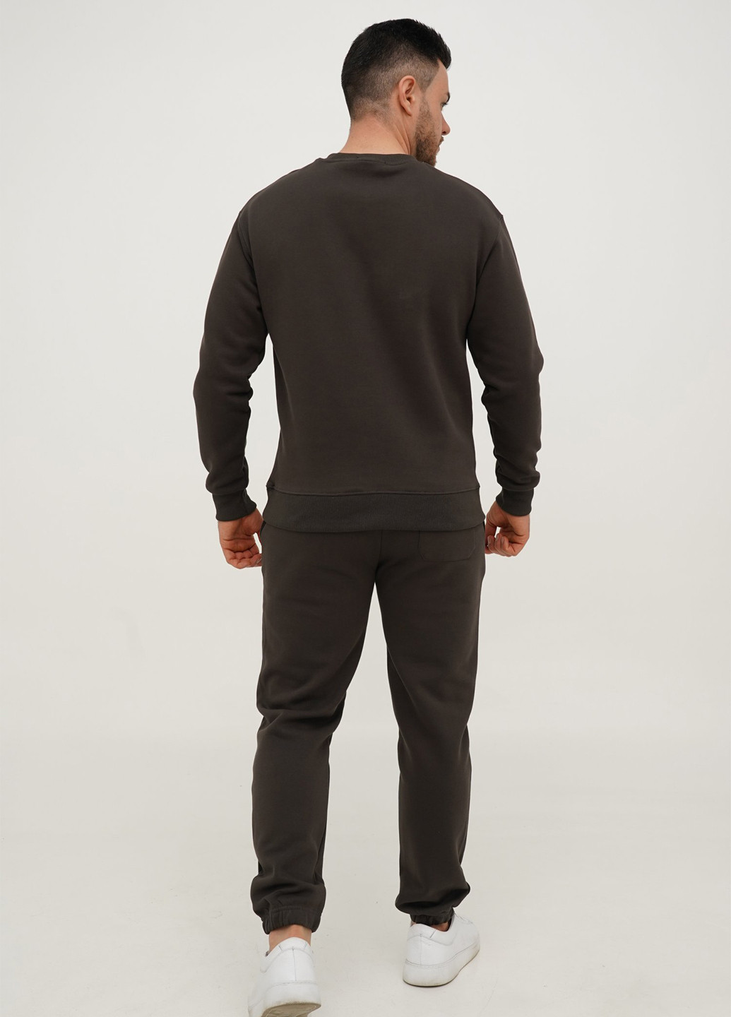 Темно-серый свитшот Trend Collection однотонный без декора (307524186)