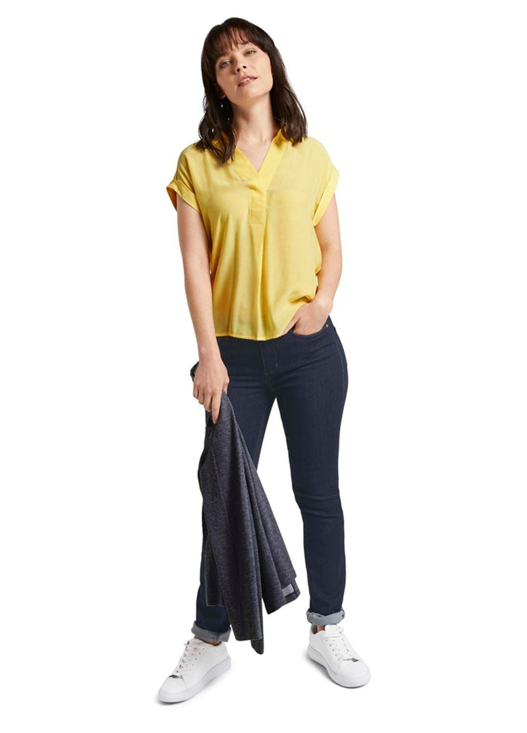 Жовта блуза Tom Tailor