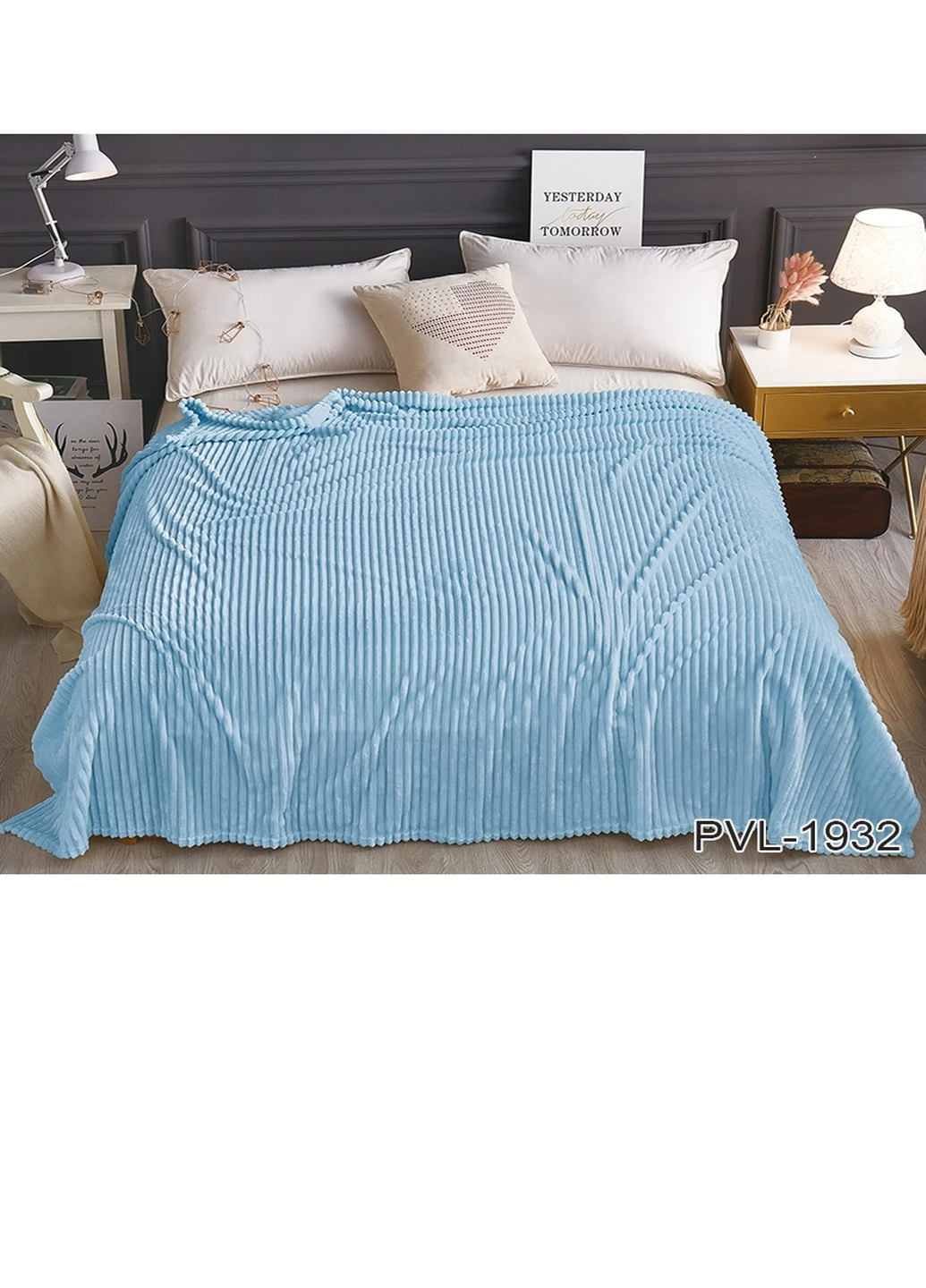 Плед микрофибра 160х220 см ТМ TAG (252155416)