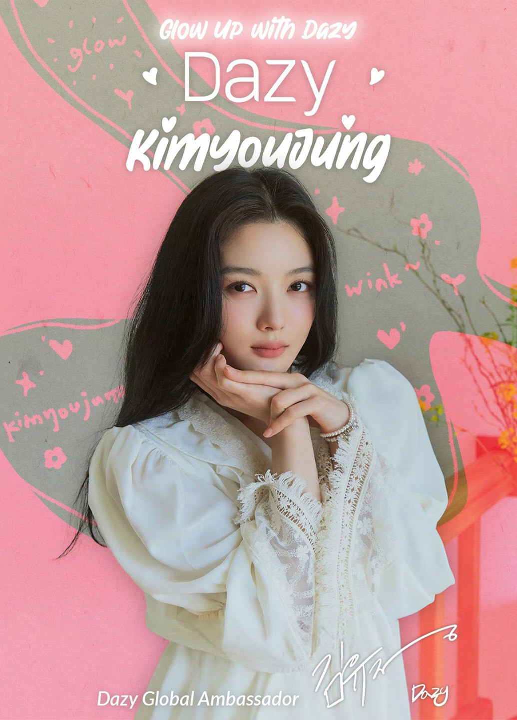 Комбінована кежуал, коктейльна сукня на запах SHEIN з квітковим принтом