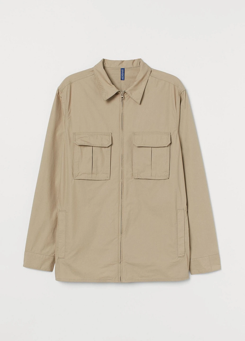 Бежевая демисезонная ветровка H&M