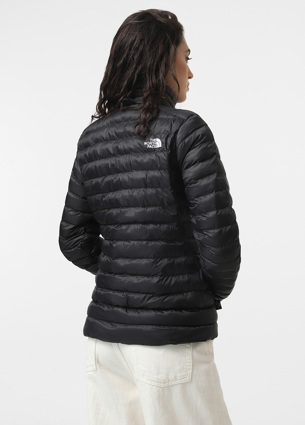 Черная демисезонная куртка The North Face