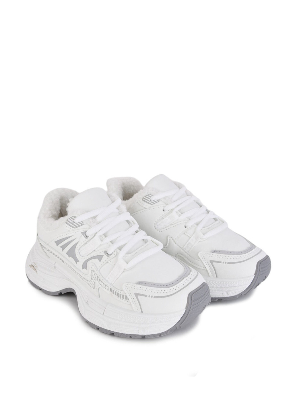 Кроссовки Loretta M216-1 белые зима (362121693)
