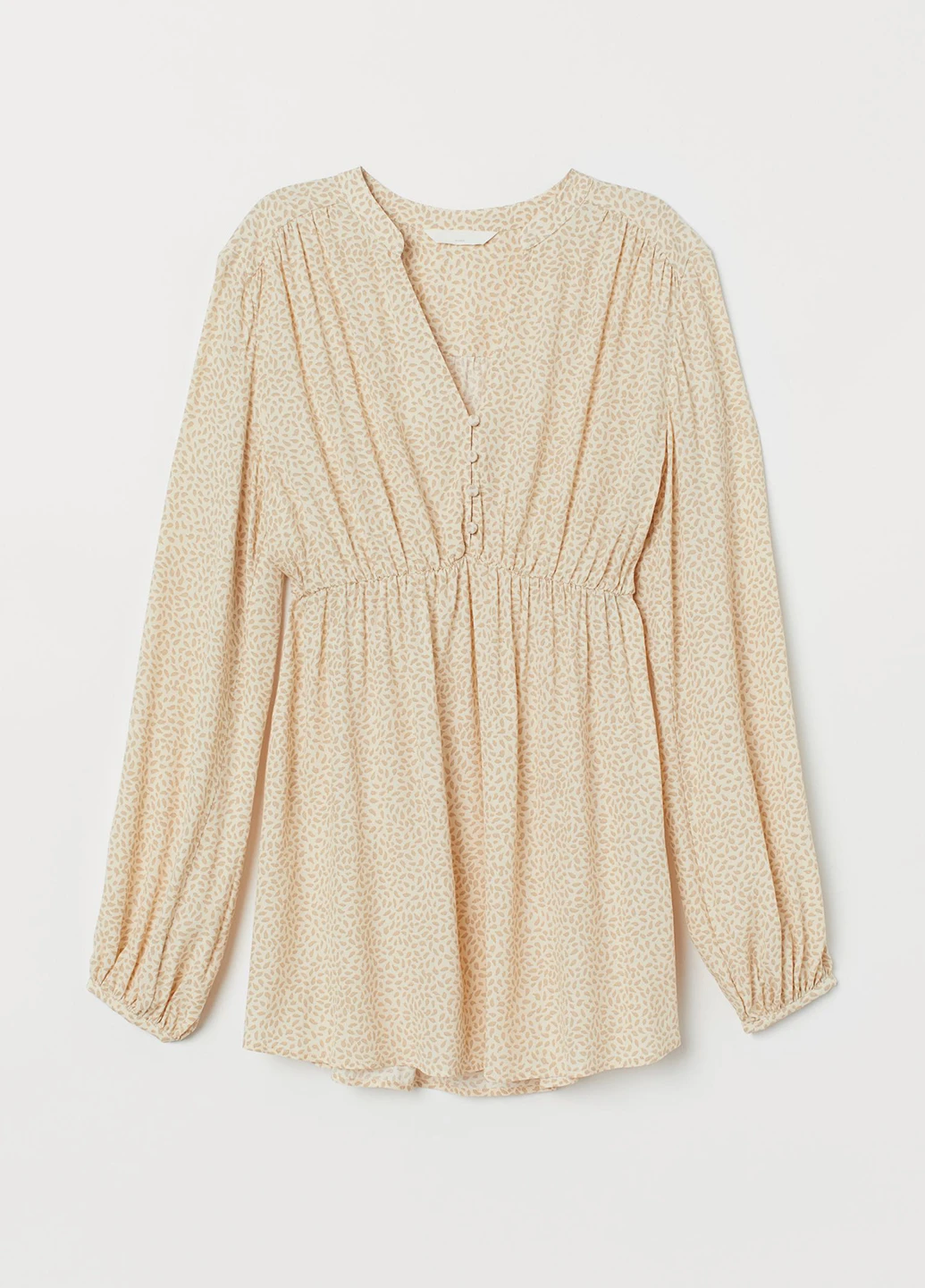 Светло-бежевая блуза для беременных H&M