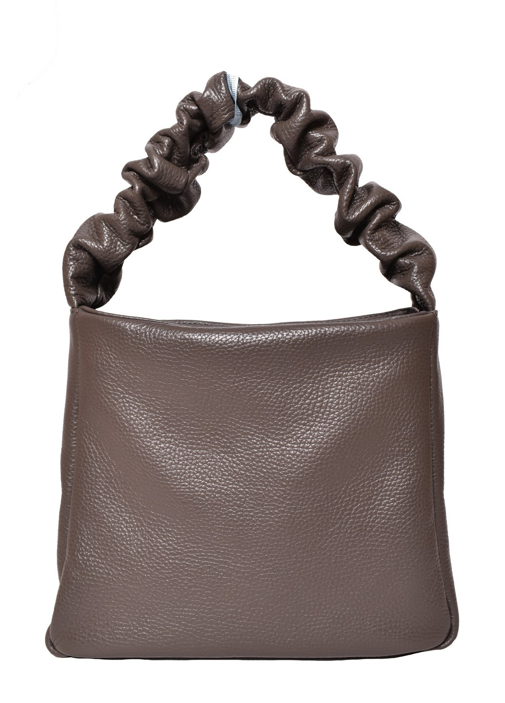 Сумка ARTiS Bags однотонная серо-коричневая кэжуал
