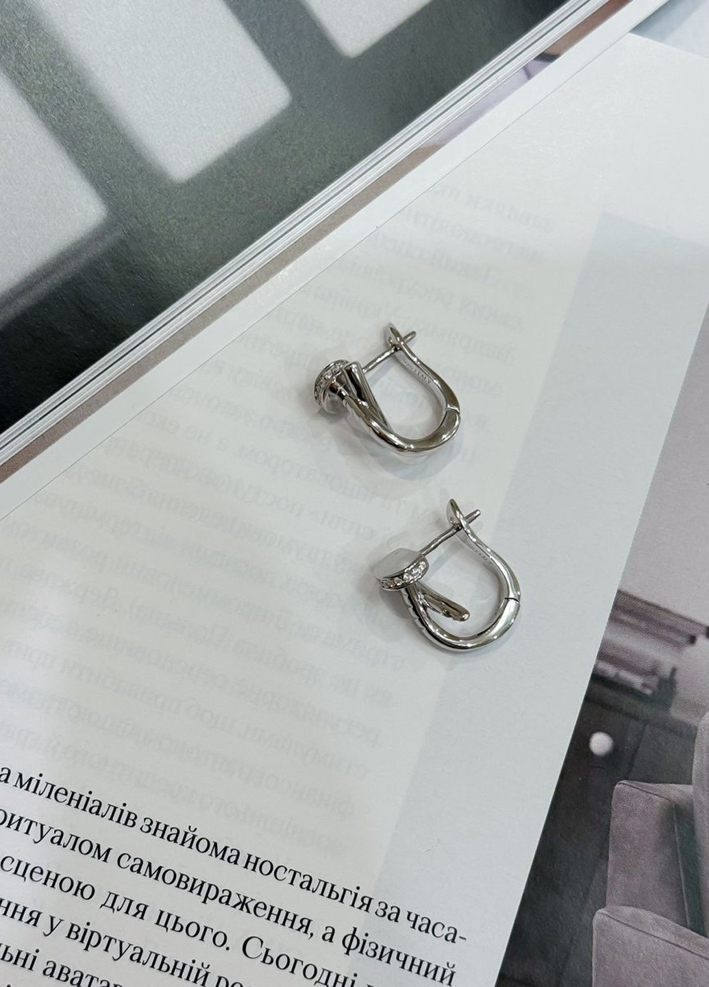 Сережки Silver Flame (317284678)