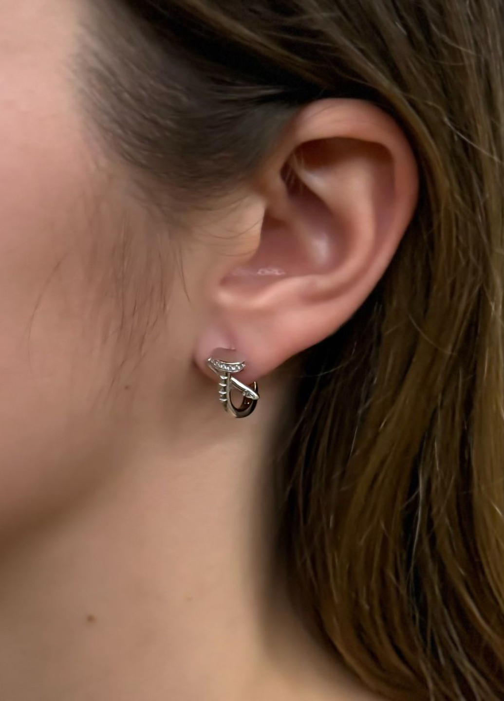 Сережки Silver Flame (317284678)