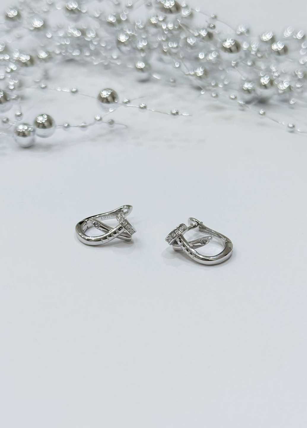 Сережки Silver Flame (317284678)