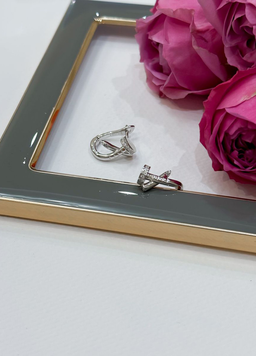 Сережки Silver Flame (317284678)