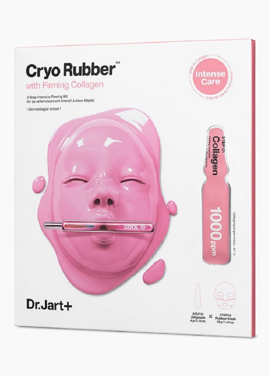 Альгинатная маска "Подтягивающая" Dr.Jart Cryo Rubber with Firming Collagen, 4 г+40 г Dr. Jart (219904438)