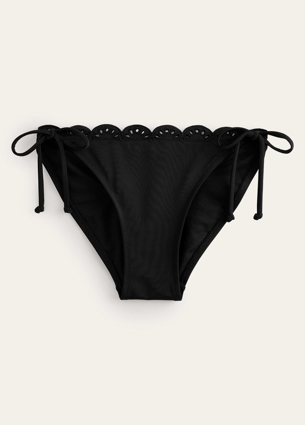 Черные купальные трусики однотонные Boden