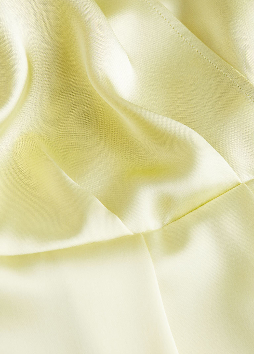 Жовтий кежуал сукня на запах H&M однотонна