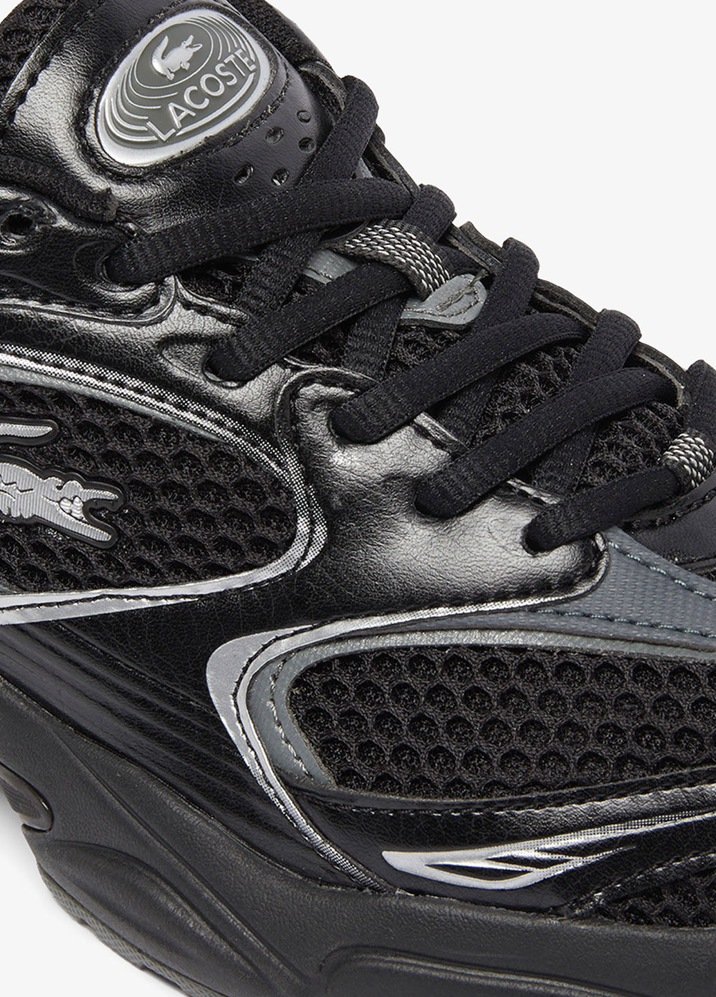 Кроссовки Lacoste чёрные демисезоны (363619960)