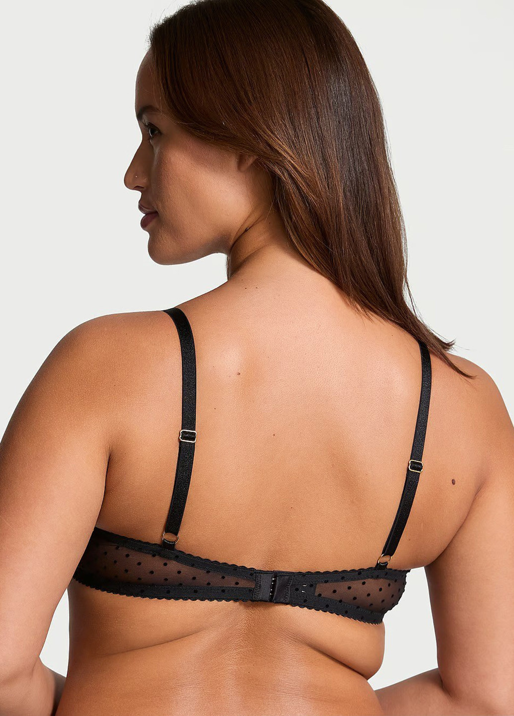 Чорний демісезонний комплект (бюстгальтер, трусики) Victoria's Secret