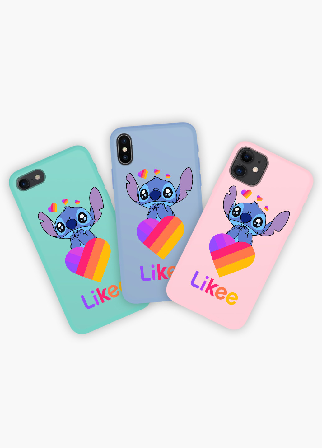 Чехол силиконовый Apple Iphone 11 Стич Лайк (Stitch Likee) (9230-1596) MobiPrint (219485737)