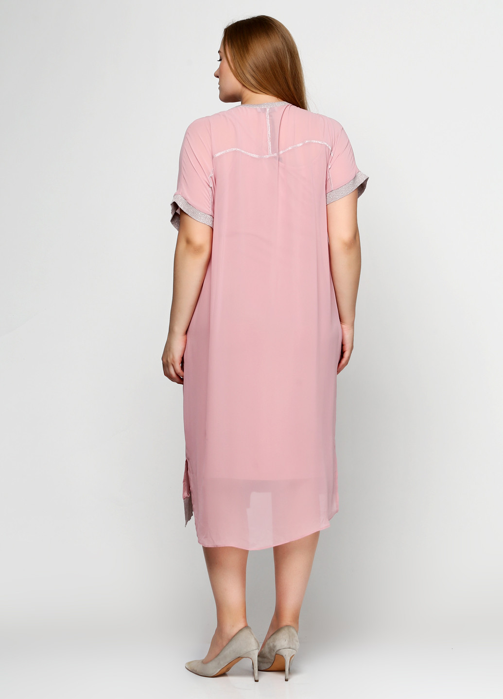 Рожева кежуал плаття, сукня Miss Dalida