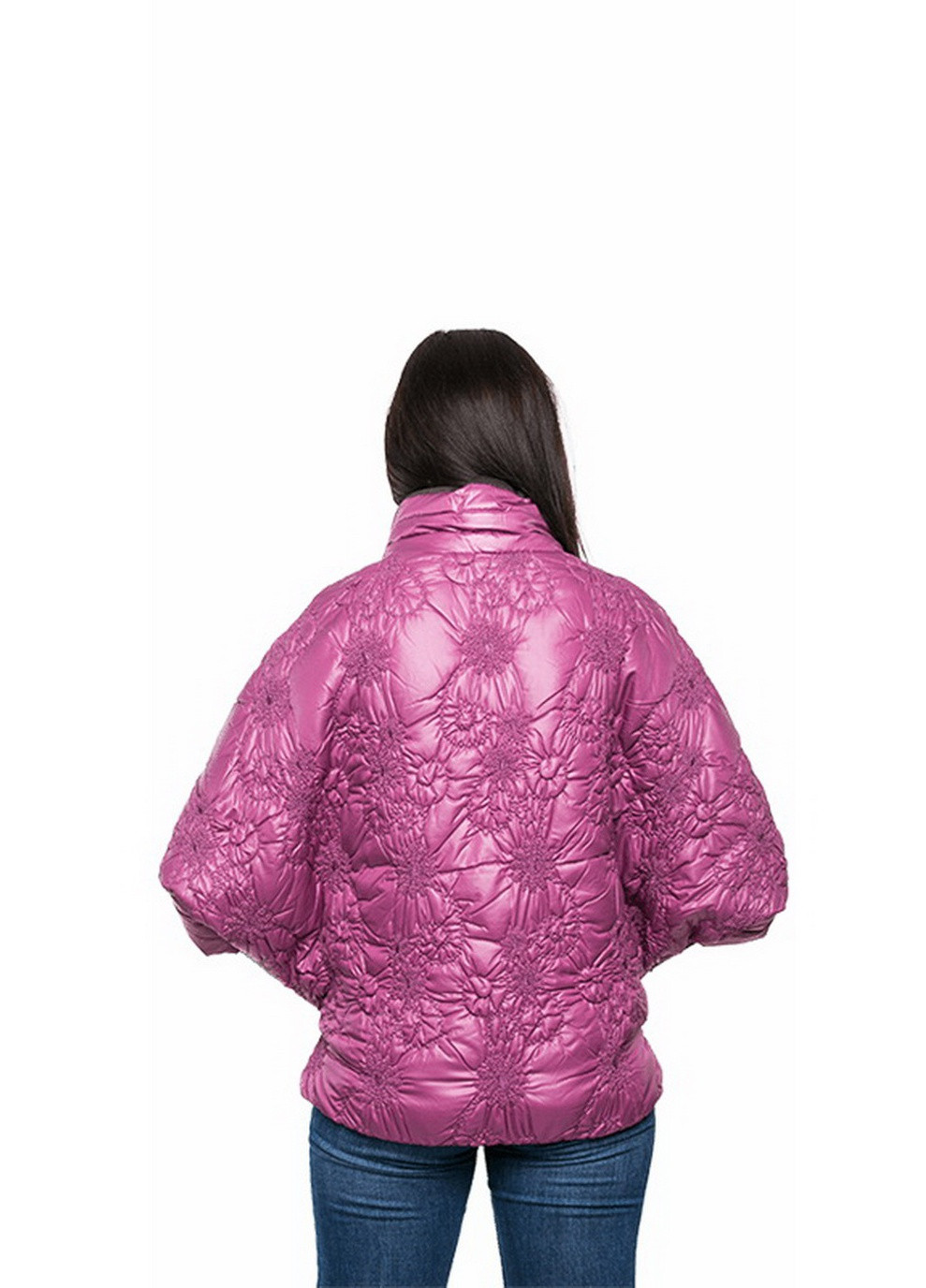 Темно-розовая демисезонная куртка Adonis