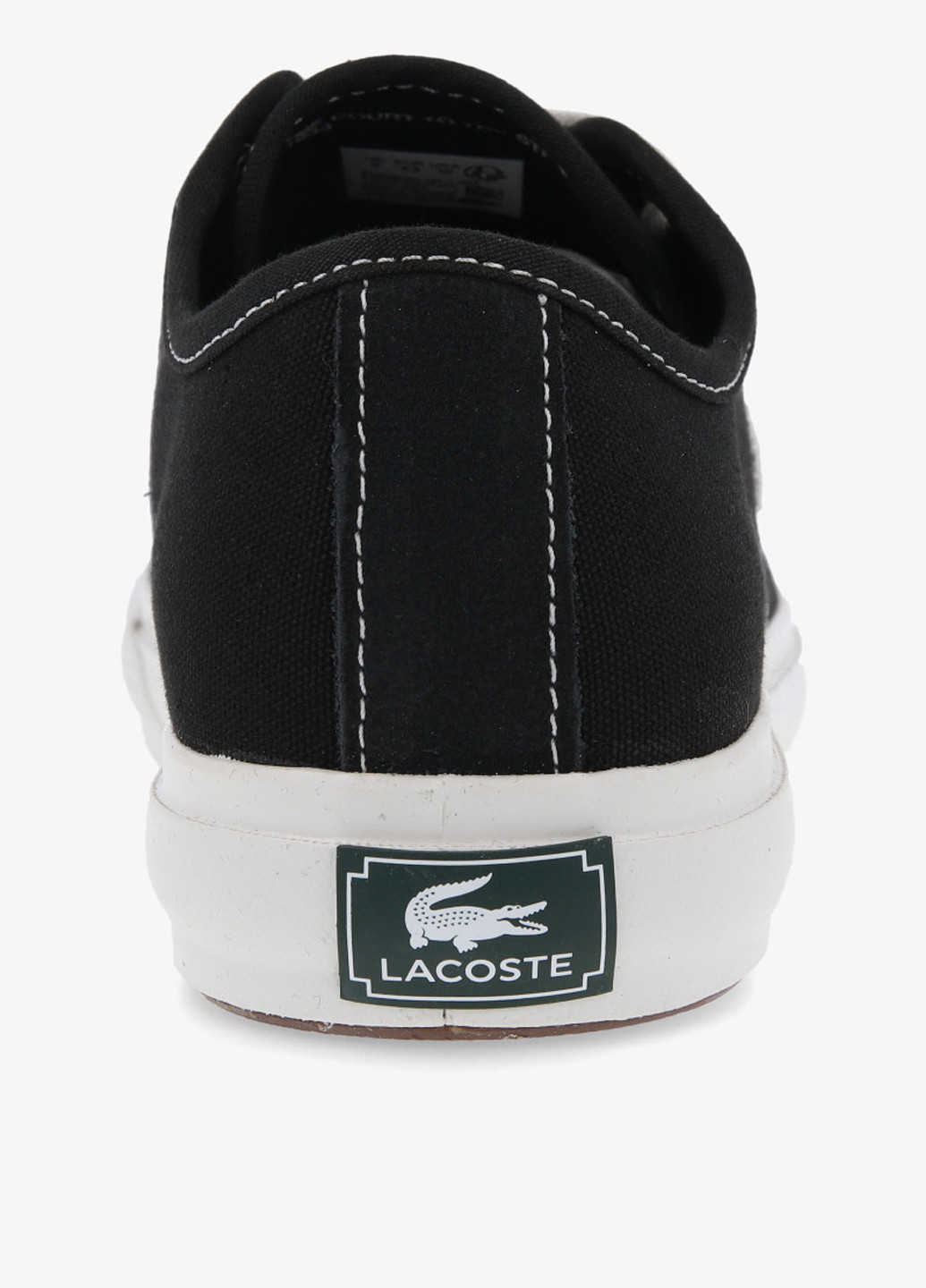 Чорні кеди Lacoste BACKCOURT