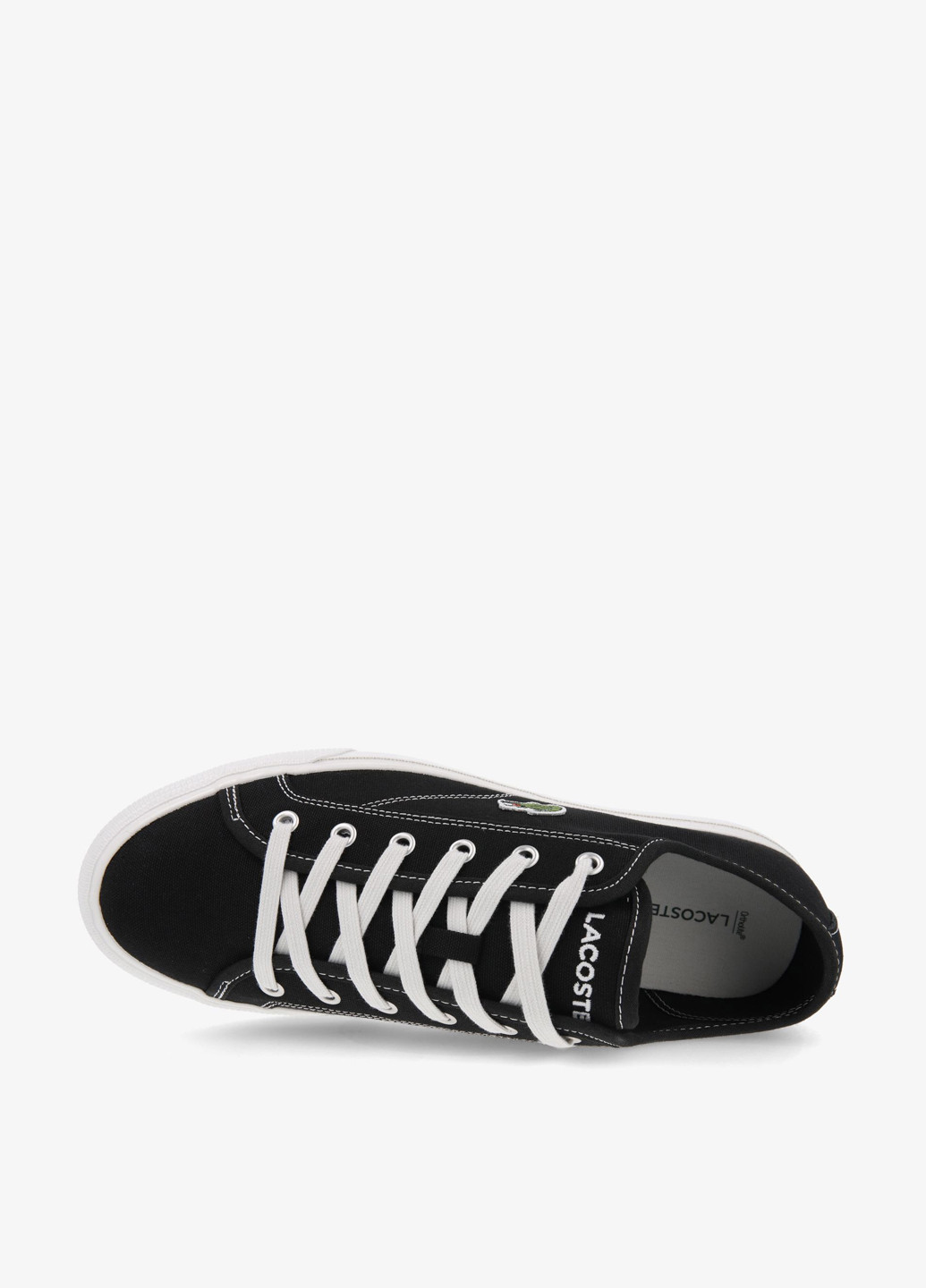 Чорні кеди Lacoste BACKCOURT