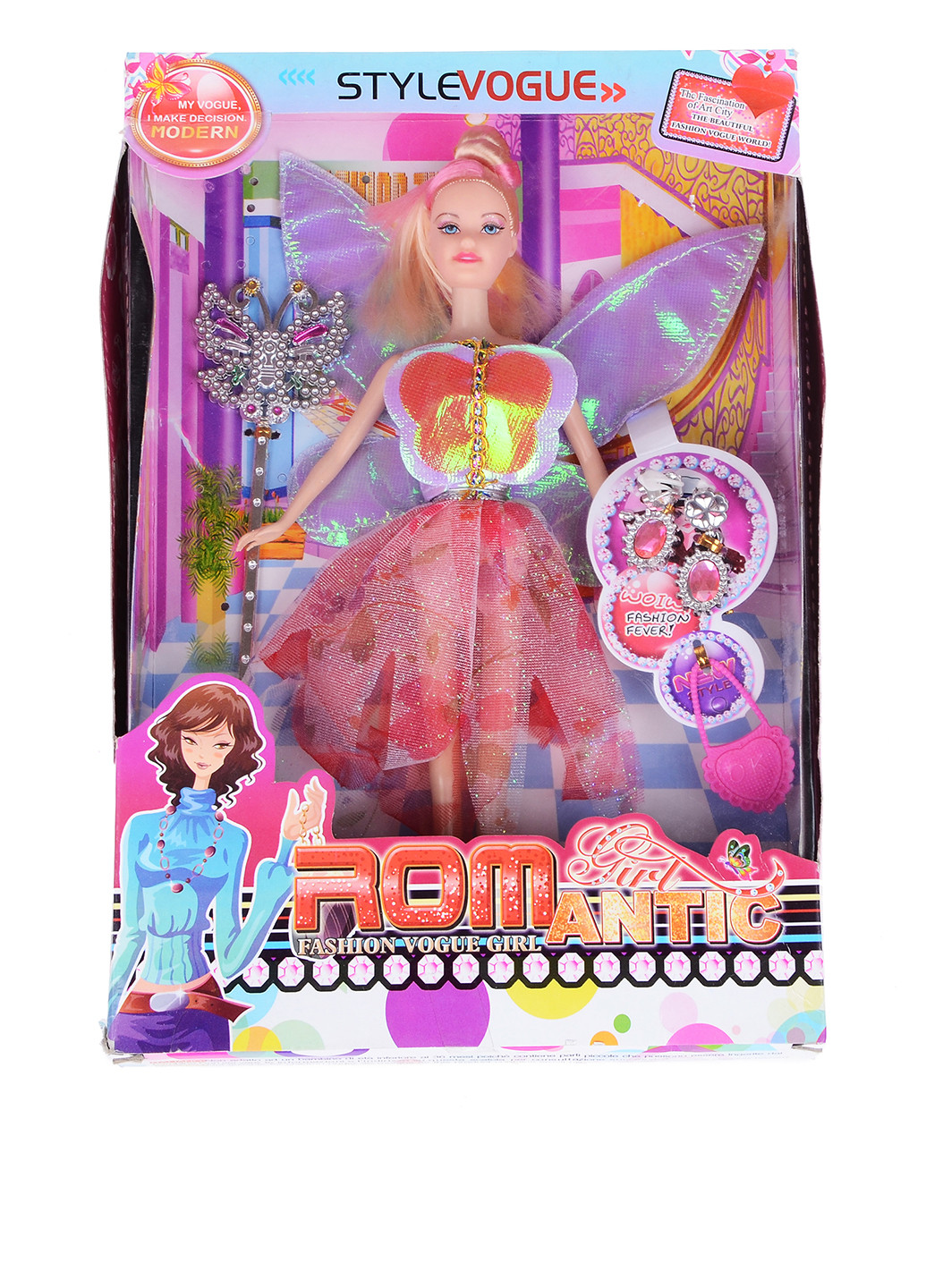 Кукла фея, 22х32,3х6 см NaNa (138015352)