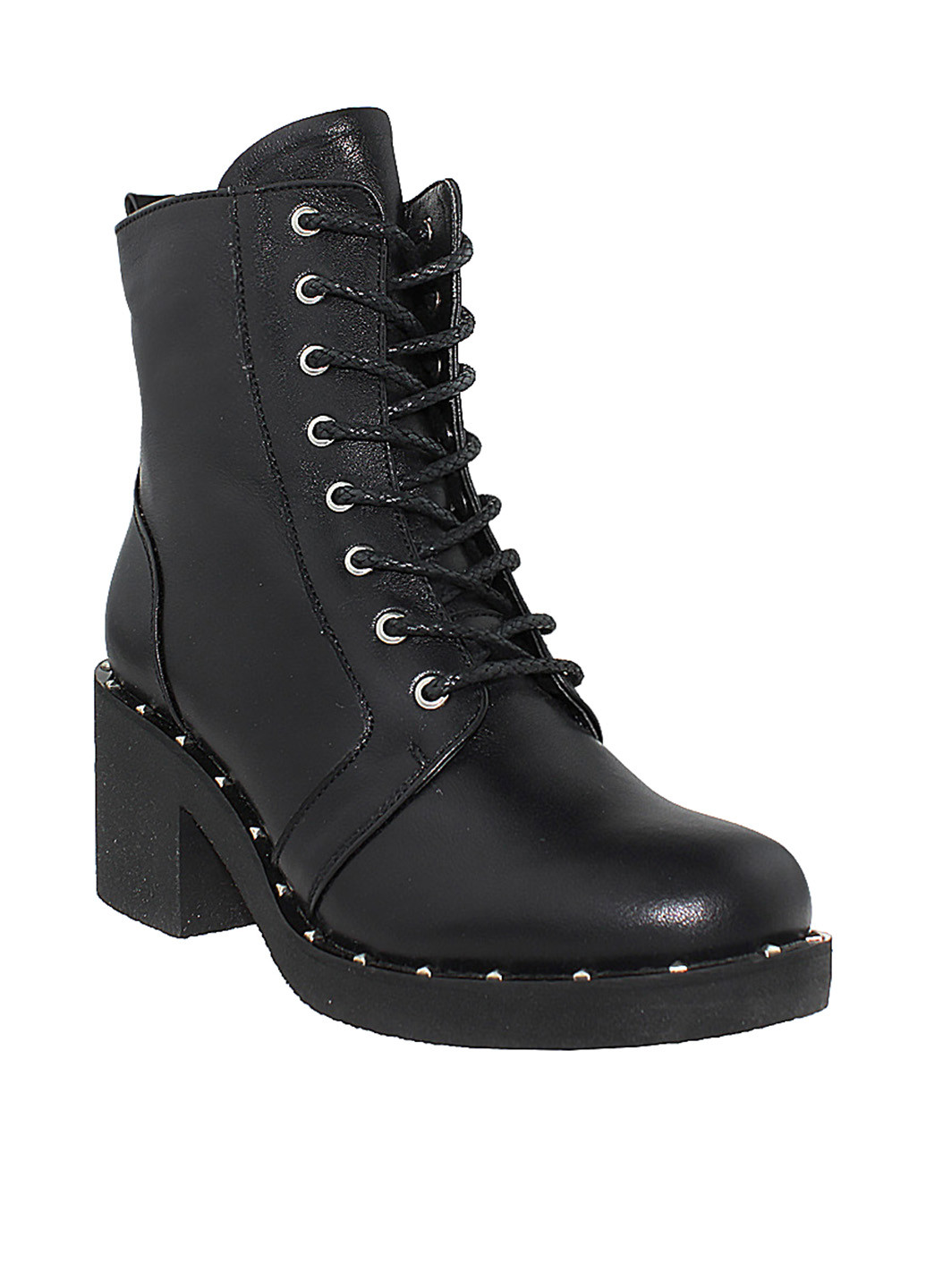 Зимние ботинки Favi с заклепками, со шнуровкой