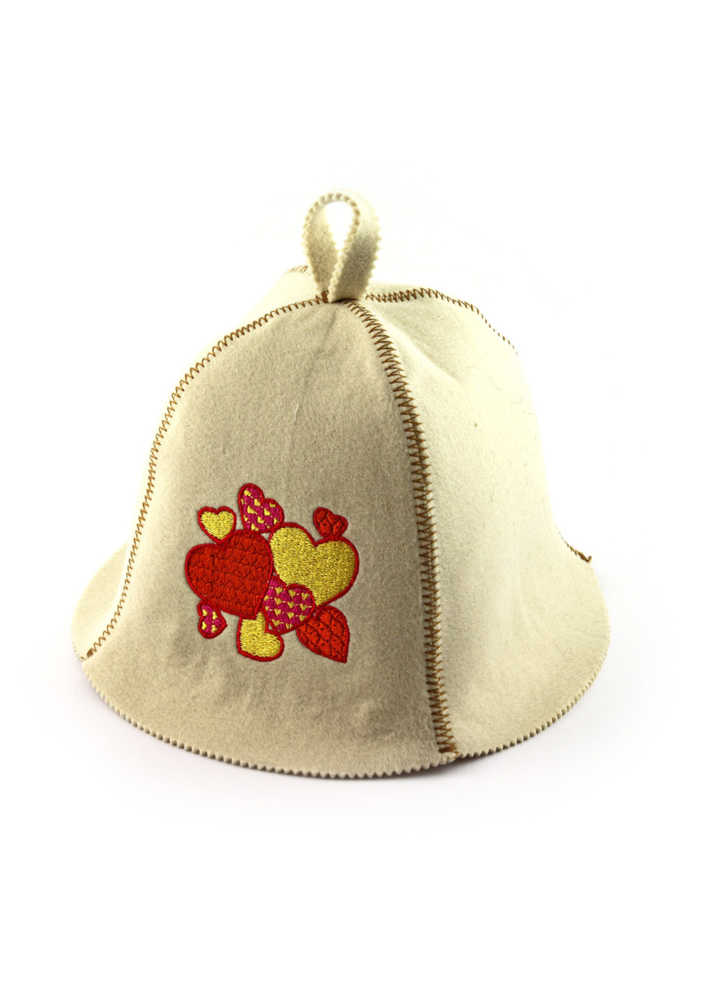 Шапка для сауни "Парад сердец" Luxyart (252261869)