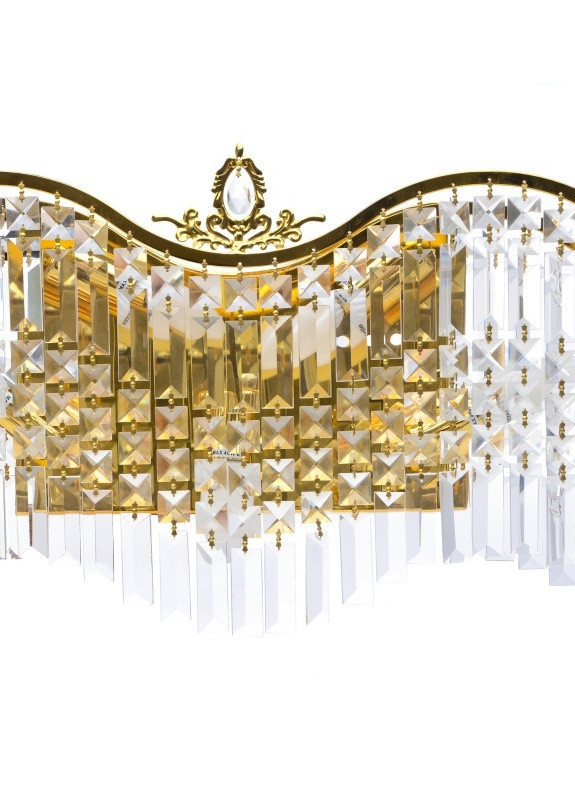 Бра настінне накладне кришталеве BCL-260W/5 Brille (253894123)