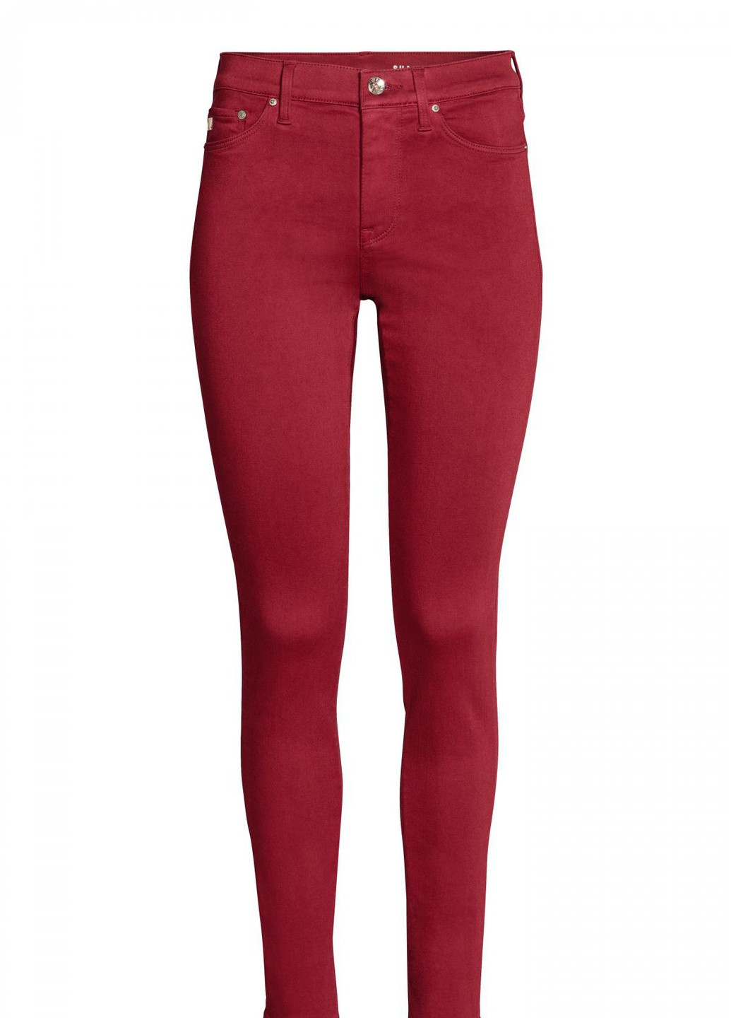 Красные летние джинсы H&M