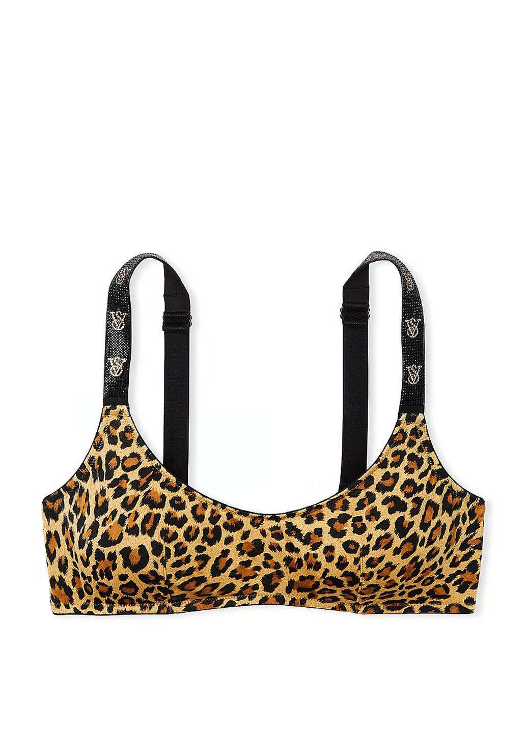 Комбинированный бралетт бюстгальтер Victoria's Secret без косточек полиэстер