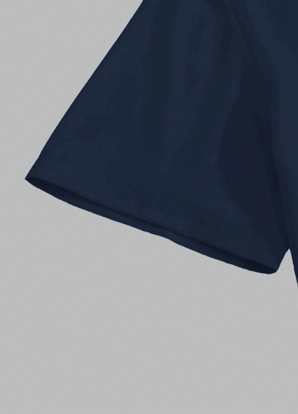 Темно-синяя футболка SHEIN