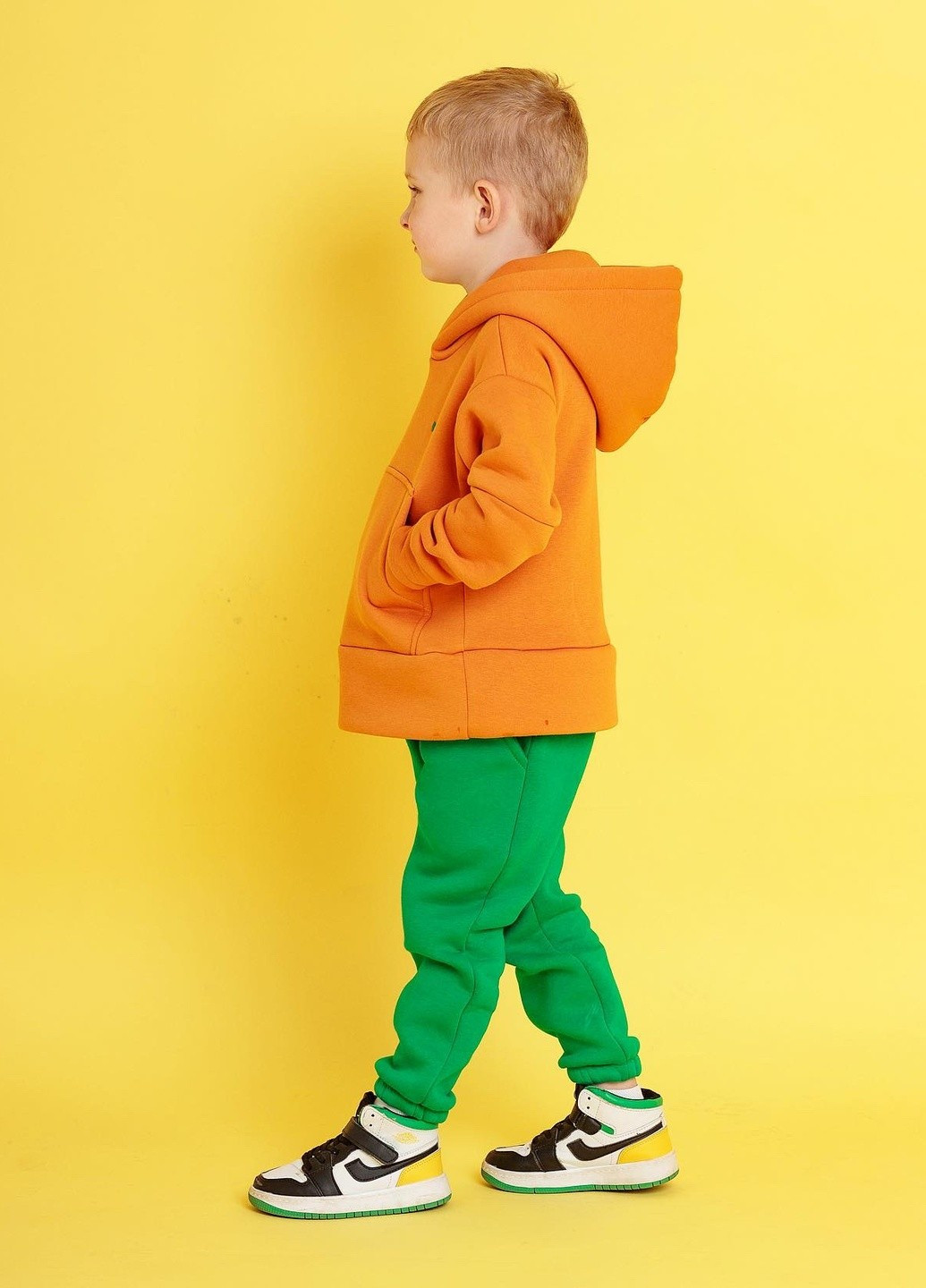 Утеплений дитячий спортивний костюм на флісі Kindamor warm brilliant (249929031)