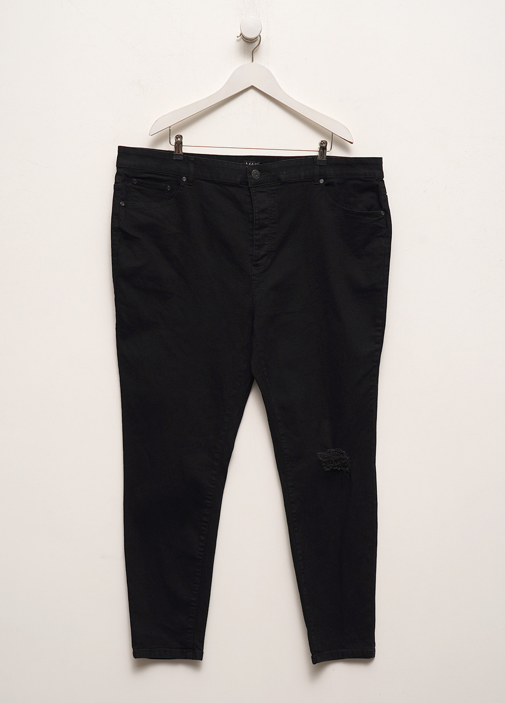 Черные демисезонные регюлар фит джинсы Boohoo