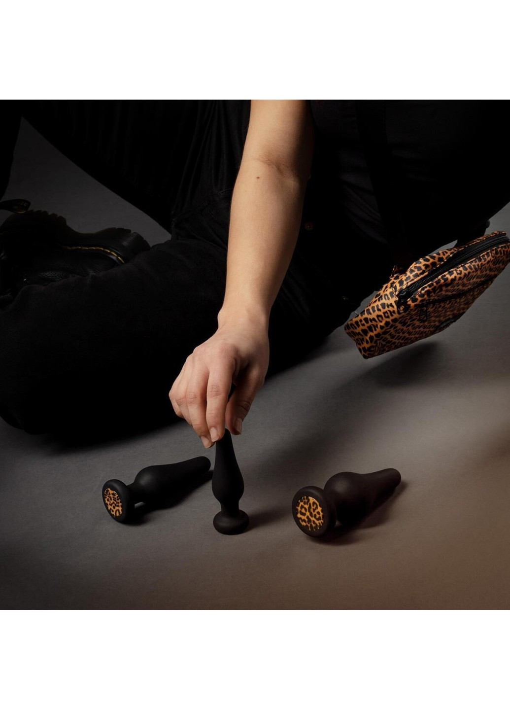 Набір силіконових анальних пробок - Kesia Panthra (252612348)