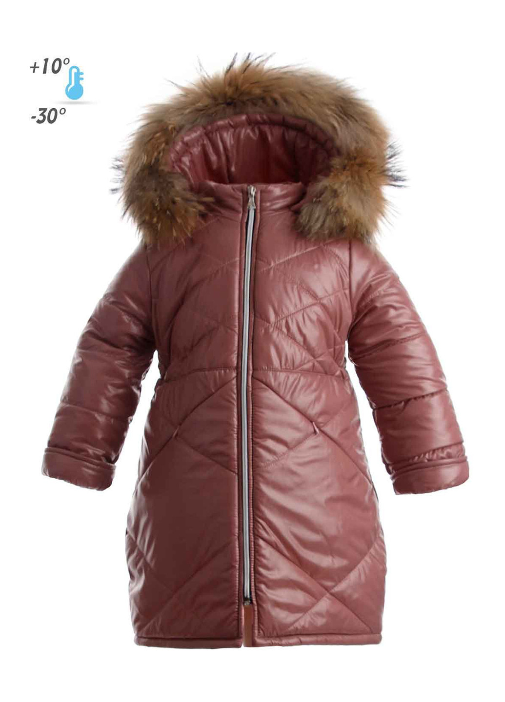 Рожева зимня куртка Pilguni