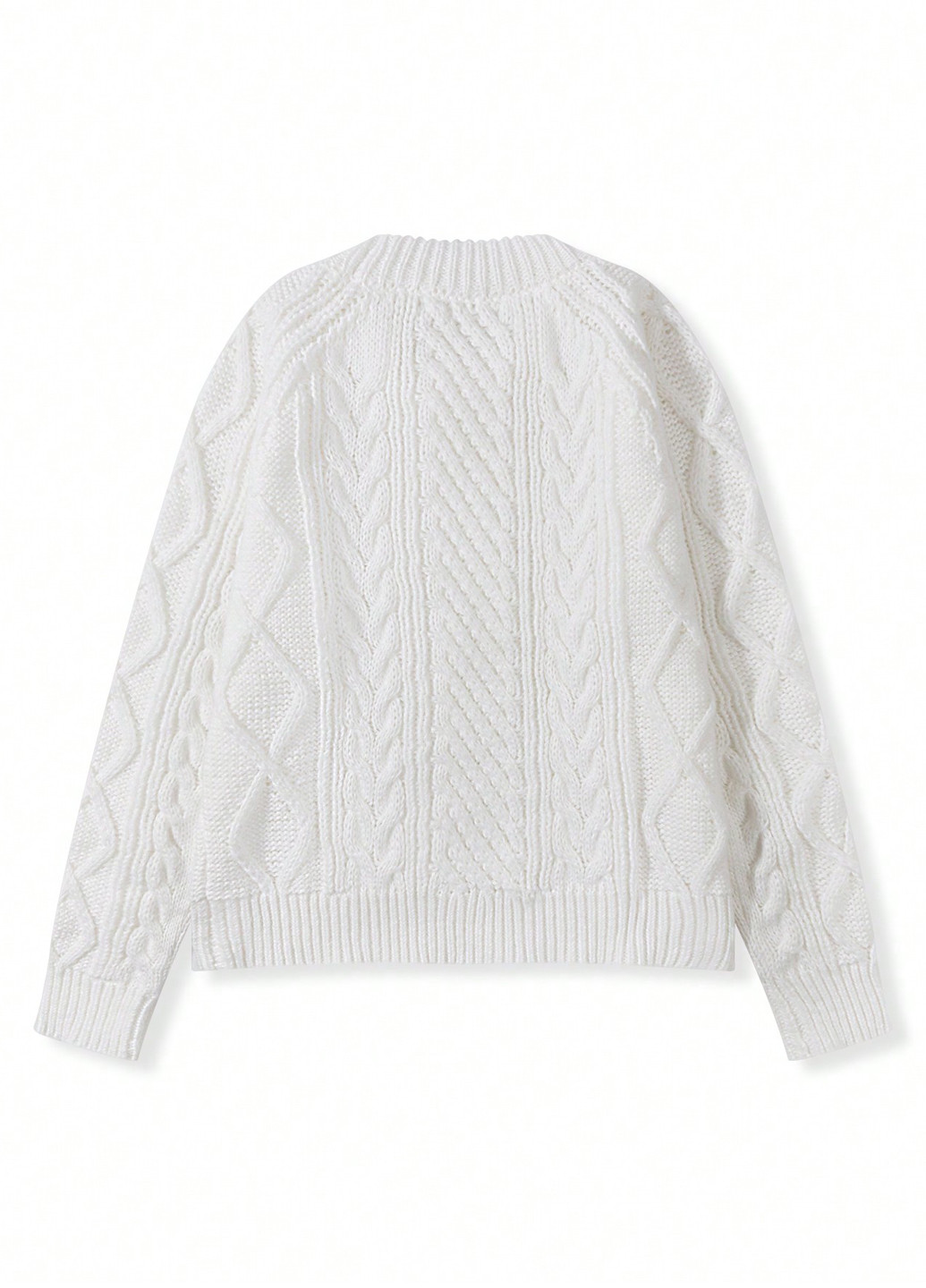 Білий демісезонний джемпер джемпер SHEIN